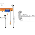 BX Type Light Duty Wall Mounted Jib Crane - Wall Mounted Jib Crane Design.jpg 1 - oniqizhong.com